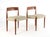 Set of Model 4110 Chairs by Kai Kristiansen for Fritz Hansen, 1960s For Sale - Image 11 of 14