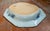 18th Century Chinese Blue and White Canton Export Vegetable Tray With Repair For Sale - Image 11 of 12