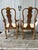 Brown Vintage English Queen Anne Dining Chairs in Solid Walnut For Sale - Image 8 of 8