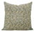Fabdivine Handcrafted Block Print Cushion Cover 20x20 Inch Viscose Linen-Heartvine For Sale