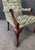Blue Late 20th Century Pair of Baker Furniture Attributed Stately Homes Gainsborough Arm Chairs in Green & Blue For Sale - Image 8 of 11