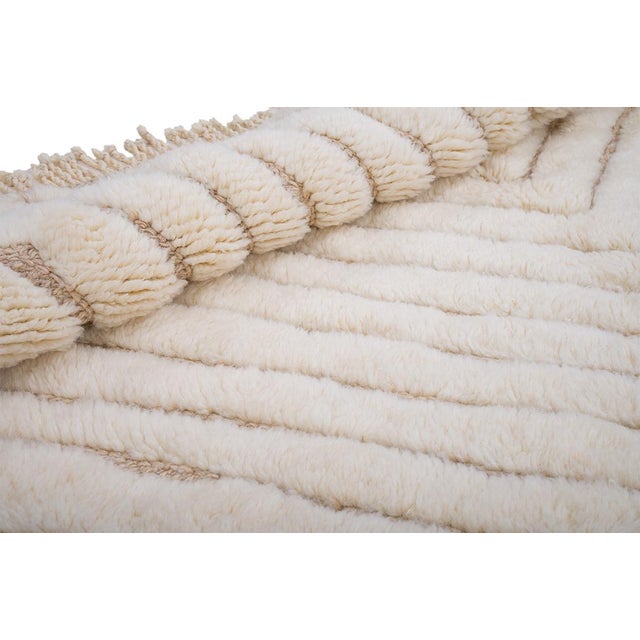Hand-Knotted Wool Premium Rug by Azele Studio For Sale - Image 11 of 14