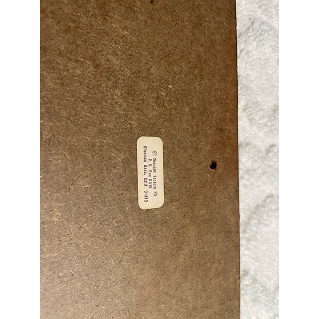 Gary Patterson “Open Court” Tennis Plaque Wall Art, Framed For Sale - Image 4 of 9