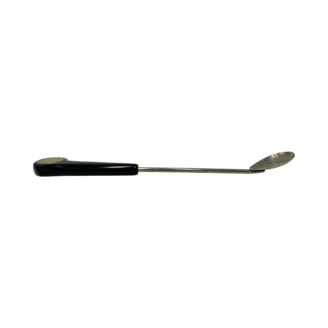 Vintage the 21 Club Nyc Restaurant Cocktail Spoon Stirrer Barware For Sale - Image 4 of 8