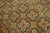 American 1890s Multicolored Geometric Antique American Hooked Rug 4'6" X 5'6" Handknotted Wool Carpet For Sale - Image 3 of 7