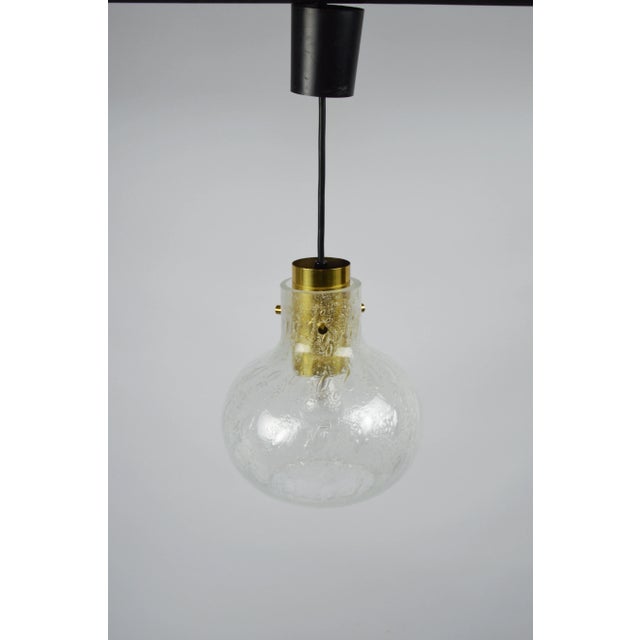 Glass Pendant Lamp, 1970s For Sale - Image 9 of 9