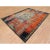 2010s Rust Red & Black, Ancient Ottoman Erased Design, Ghazni Wool Hand Knotted, Oriental Rug For Sale - Image 9 of 11
