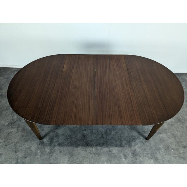 Scandinavian Table with 2 Extensions For Sale - Image 6 of 7