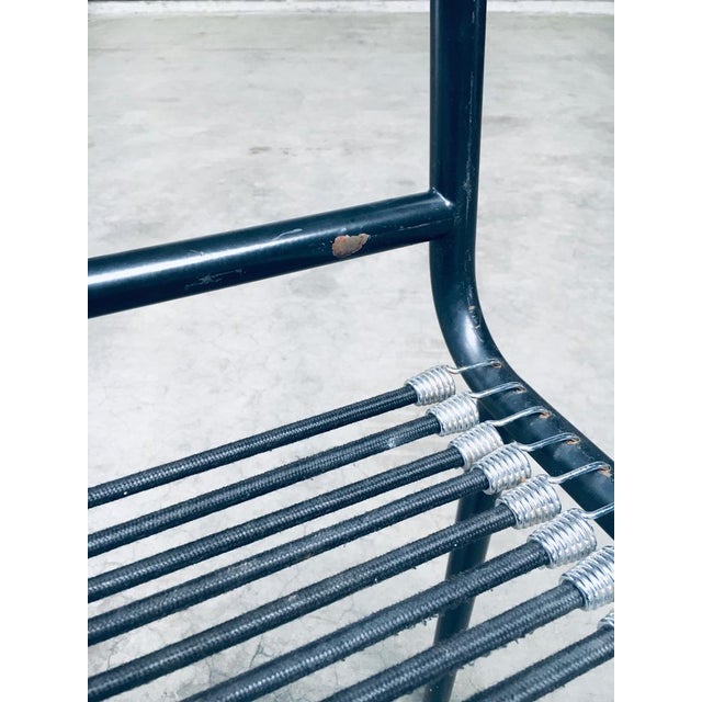 Postmodern SANDOWS Chairs attributed to Rene Herbst for Ecart International, 1980s, Set of 6 For Sale - Image 13 of 18