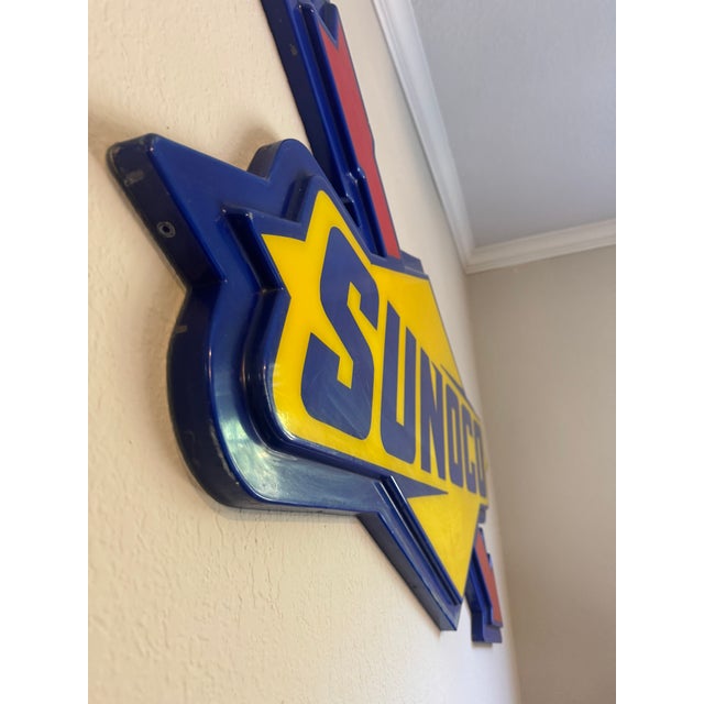 Art Deco Sunoco Sign For Sale - Image 3 of 7