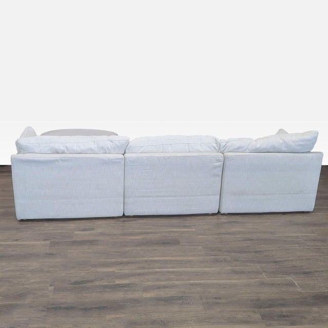 Restoration Hardware Restoration Hardware Cloud Modern Sectional Sofa With Chaise For Sale - Image 4 of 10
