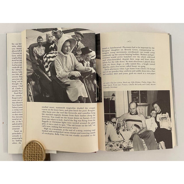 Black Knock Wood by Candice Bergen Signed Hardcover Book For Sale - Image 8 of 9