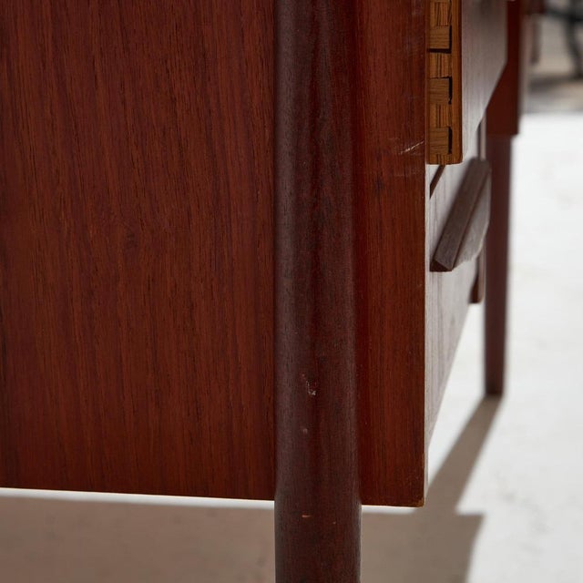 Teak Desk by Gunnar Nielsen Tibergaard, 1960s For Sale - Image 12 of 18