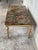 19th Century Venetian Parcel-Gilt Coffee Table With Faux Marble Top For Sale - Image 4 of 7