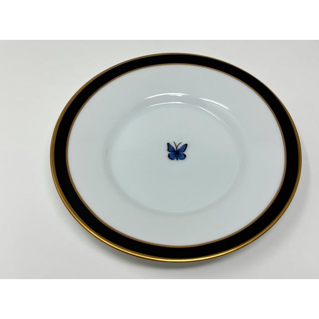 Lynn Chase Jaguar Jungle Porcelain Cup and Saucer With Gold Trim For Sale - Image 10 of 16