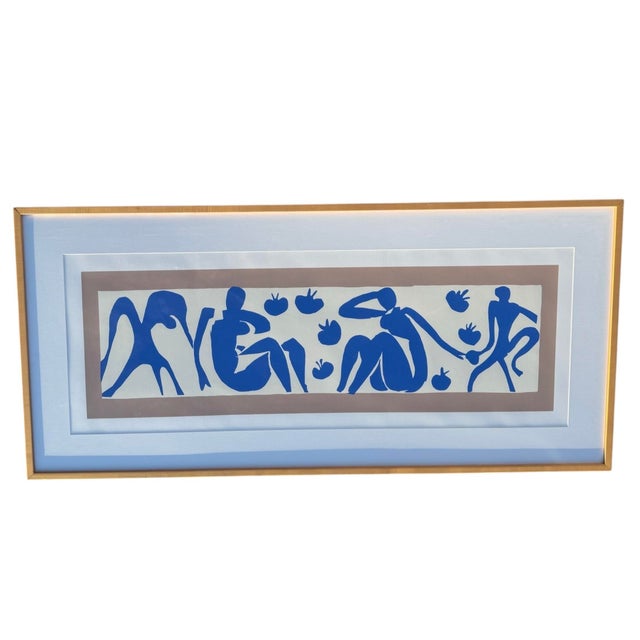 Mid-Century Modern 1990s Femmes Et Singes (Serigraph) by Henri Matisse Art Print Printed in England For Sale - Image 3 of 12