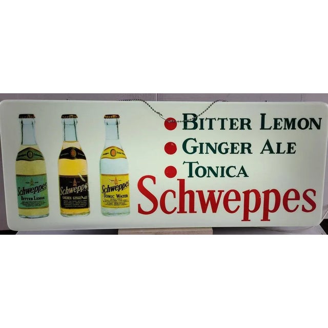 1960s Schweppes Advertising Sign, 1960s For Sale - Image 5 of 7