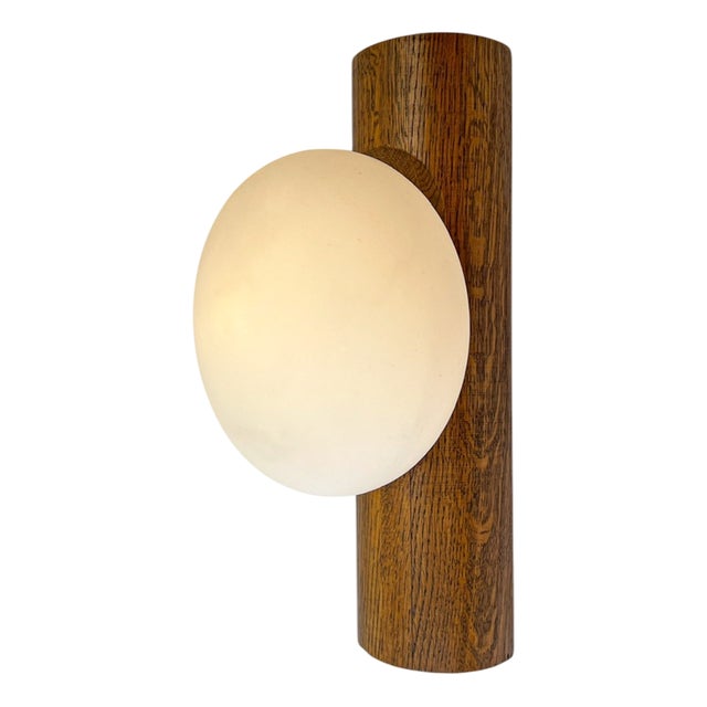 Mid-Century Modern Organic Sculptural Pine Wood Wall Light from Temde, 1970s For Sale