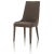 2020s Aurora Dark Wenge Dining Chairs, Umber Leather, Set of 2 For Sale - Image 5 of 13