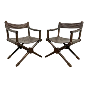 Lounge Chairs After Paul Rodocanachi’s Rodo Chairs for Jean-Michel Frank - a Pair