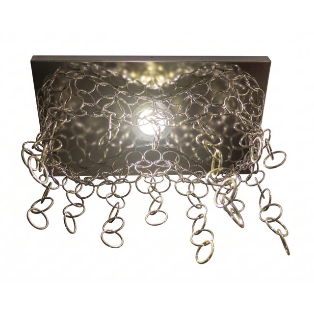 Metal Infinite Ceiling Lamp by Dario Nasuti For Sale - Image 7 of 10