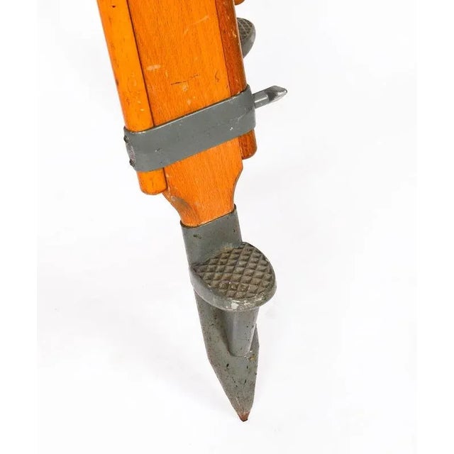 Vintage Theo 010 Theodolite with Tripod and Case by Carl Zeiss, Set of 2 For Sale - Image 16 of 18