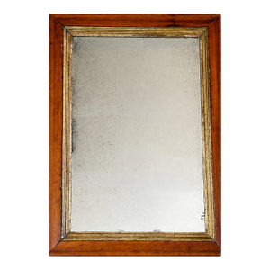 19th American Birdseye Maple Mirror