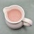 Ceramic Vintage Primagera Portugal Soft Pink Ceramic Pitcher For Sale - Image 7 of 9