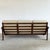 1970s Vintage Upholstered Mid-Century Modern 3-Seat Sofa For Sale - Image 9 of 11