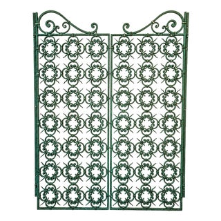 Vintage Interior Grilles in Wrought Iron, 1950s For Sale
