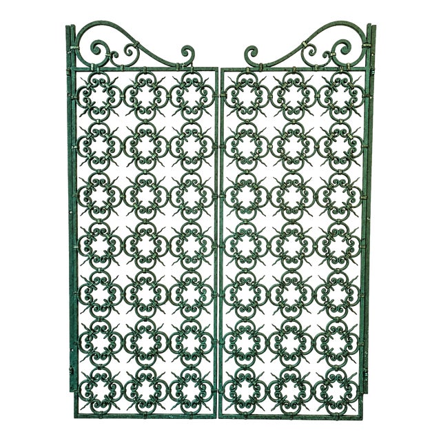 Vintage Interior Grilles in Wrought Iron, 1950s For Sale