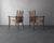 Pacific Green Pair of Palmwood and Leather Mendi Chairs by Pacific Green For Sale - Image 4 of 8