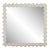 Fleur Home Audubon Bamboo Square Mirror in Useful Gray, 30x30 For Sale
