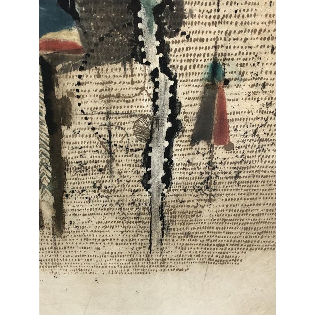 1980s J. Friedlaender, Pavot Vert, 1984, Etching, Framed For Sale - Image 5 of 18