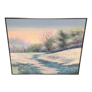 1970s Lee Reynolds Pastel Painting