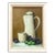 Vintage Boho Coffee Pot Still Life Original Oil on Canvas Painting For Sale