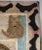 19th C Pictorial Dog and Cat Hand Hooked Wall Art Rug For Sale In Los Angeles - Image 6 of 8