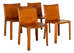 CAB 412 by Mario Bellini for Cassina, 1980s, Set of 4
