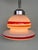 1970s Space Age UFO Glass and Steel Pendant Light, 1970s For Sale - Image 5 of 15