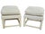 Pair of Milo Baughman Attributed Square Ottoman Benches, 1970s A stylish and versatile pair of 1970s square ottomans...