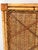 Vintage British Colonial Coastal Bamboo, Rattan, and Leather Bulletin Board For Sale - Image 4 of 12