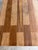 Brown Organic Modern Minimalist Mid Century Lane Brutalist Platform Coffee Table Interlocking Contrasting Inlayed Top and Slab Base For Sale - Image 8 of 12