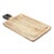 Add a touch of rustic charm to your home with this set of Mango Wood Decorative Trays. Designed in a stylish cutting board...