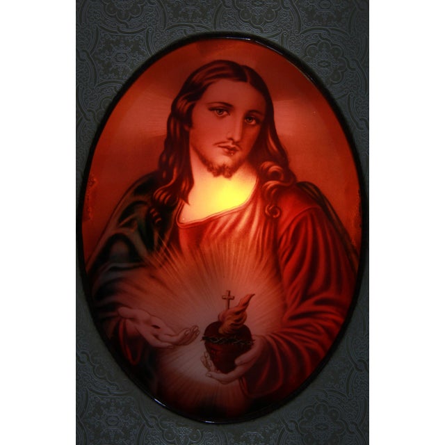 Mid-Century Modern Religious Wall Lamp, Italy, 1950s For Sale - Image 12 of 14