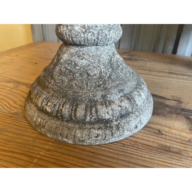 French Aluminum Garden Vases, 1886, Set of 2 For Sale - Image 6 of 18