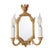 This pair of Luminaire d'Art French Empire Style Eagle Sconces exudes regal elegance with their finely cast giltwood...