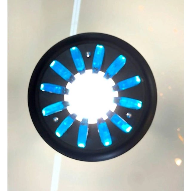 Memphis Italian 1980s Ceiling Mount Light in the Memphis Style For Sale - Image 3 of 8