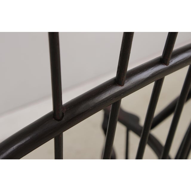 Bench Made Bow Back Painted Finish Windsor Chair For Sale - Image 14 of 16