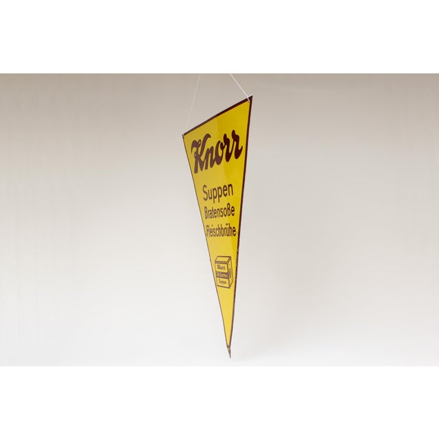 Purple Enamel Sign from Knorr, 1925 For Sale - Image 8 of 18