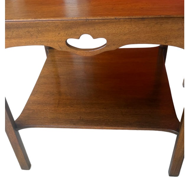 1960's Mid Century Kittinger Walnut Two-Tier Side Tables - A Pair For Sale - Image 13 of 13